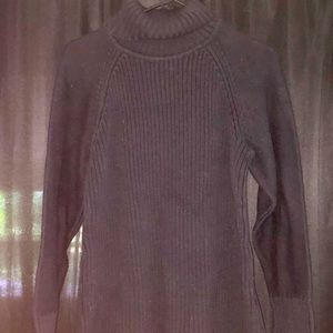 Black turtle neck